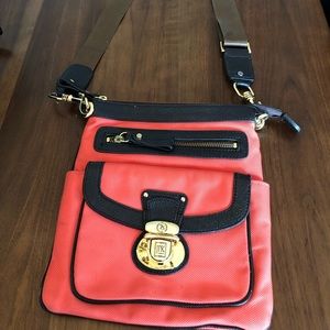JPK Paris 75 coral crossbody